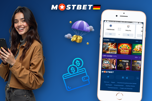 Mostbet App sendet Push-Benachrichtigung bei verfügbarem Update auf dem Handy