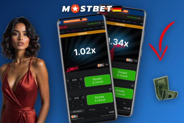 Mostbet Aviator online: Cashout-Punkt bei x2,50 auf der roten Multiplikator-Kurve markiert