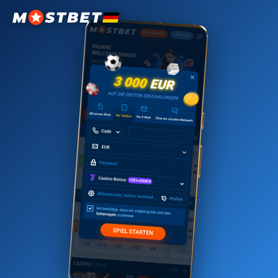 Ein-Klick-Anmeldung bei Mostbet – Konto in Sekunden eröffnen
